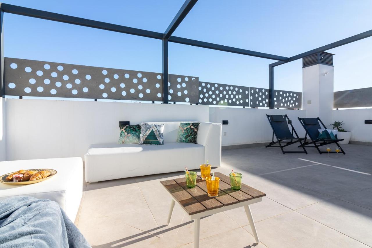 Malaga Center Flat Mariblanca 12 Sun & Terrace Boutique 아파트 외부 사진