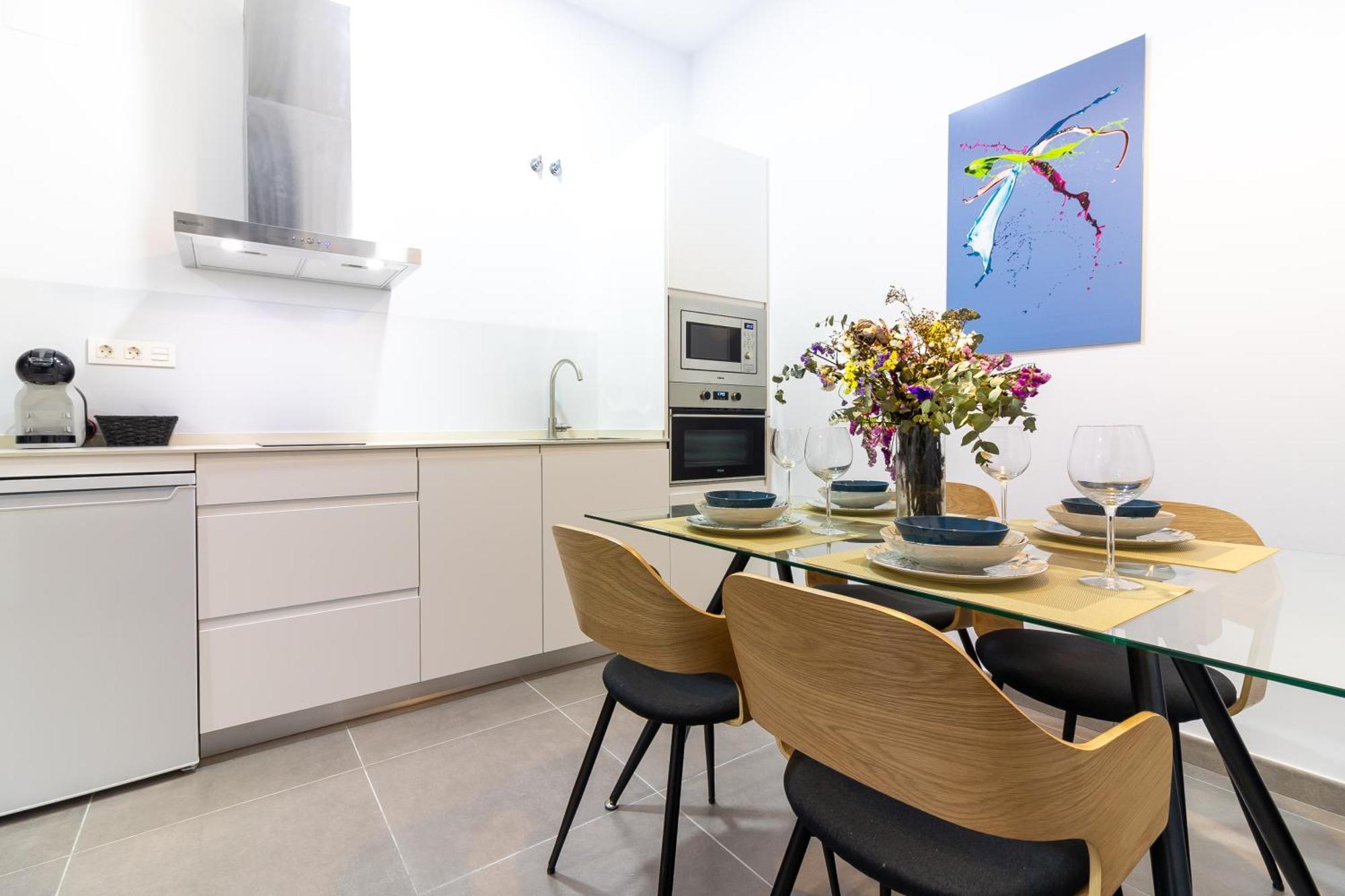 Malaga Center Flat Mariblanca 12 Sun & Terrace Boutique 아파트 객실 사진