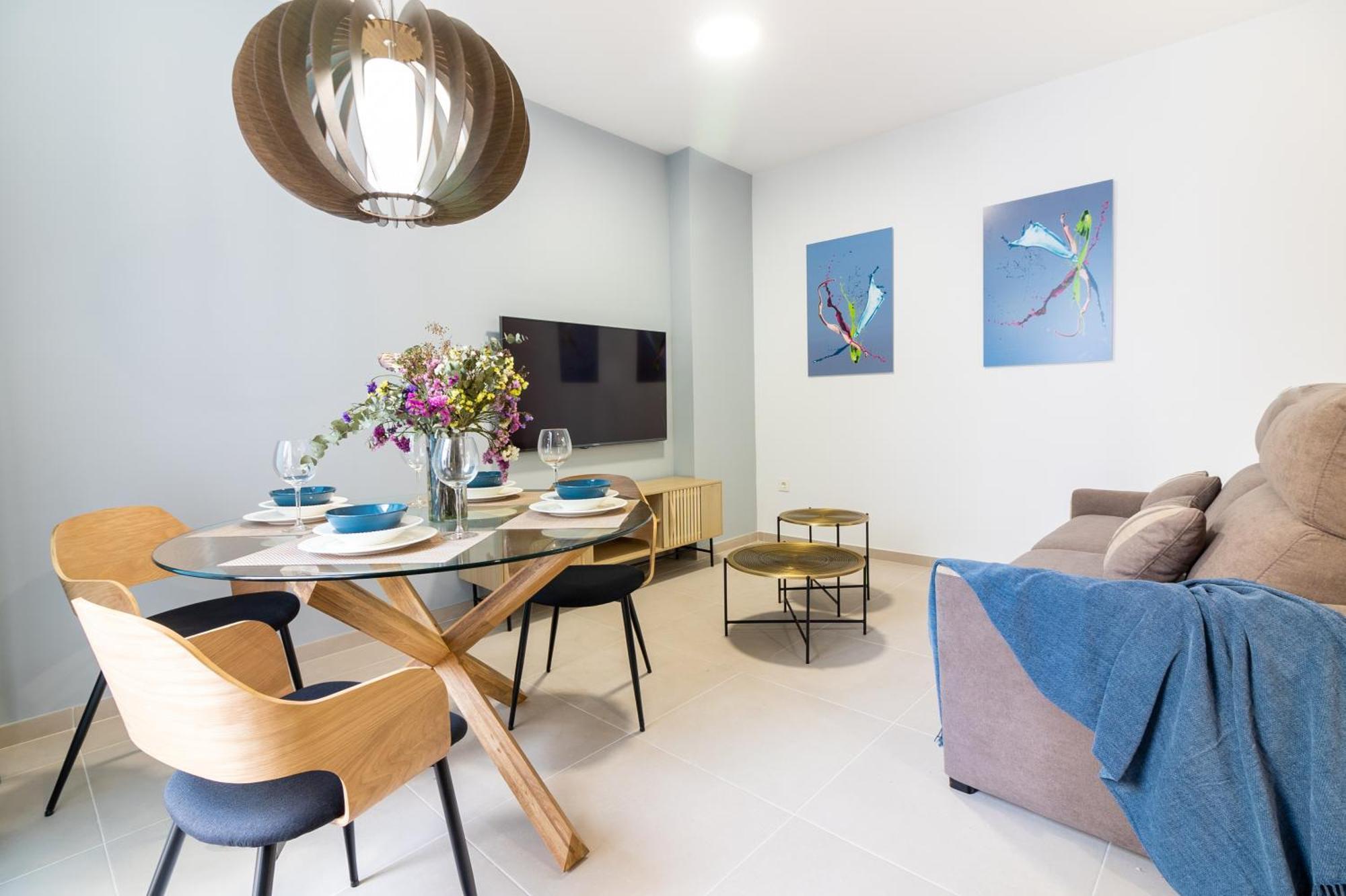 Malaga Center Flat Mariblanca 12 Sun & Terrace Boutique 아파트 객실 사진